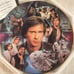 Star Wars Han Solo Limited Edition Collectors Plate Heroes & Villains Series New