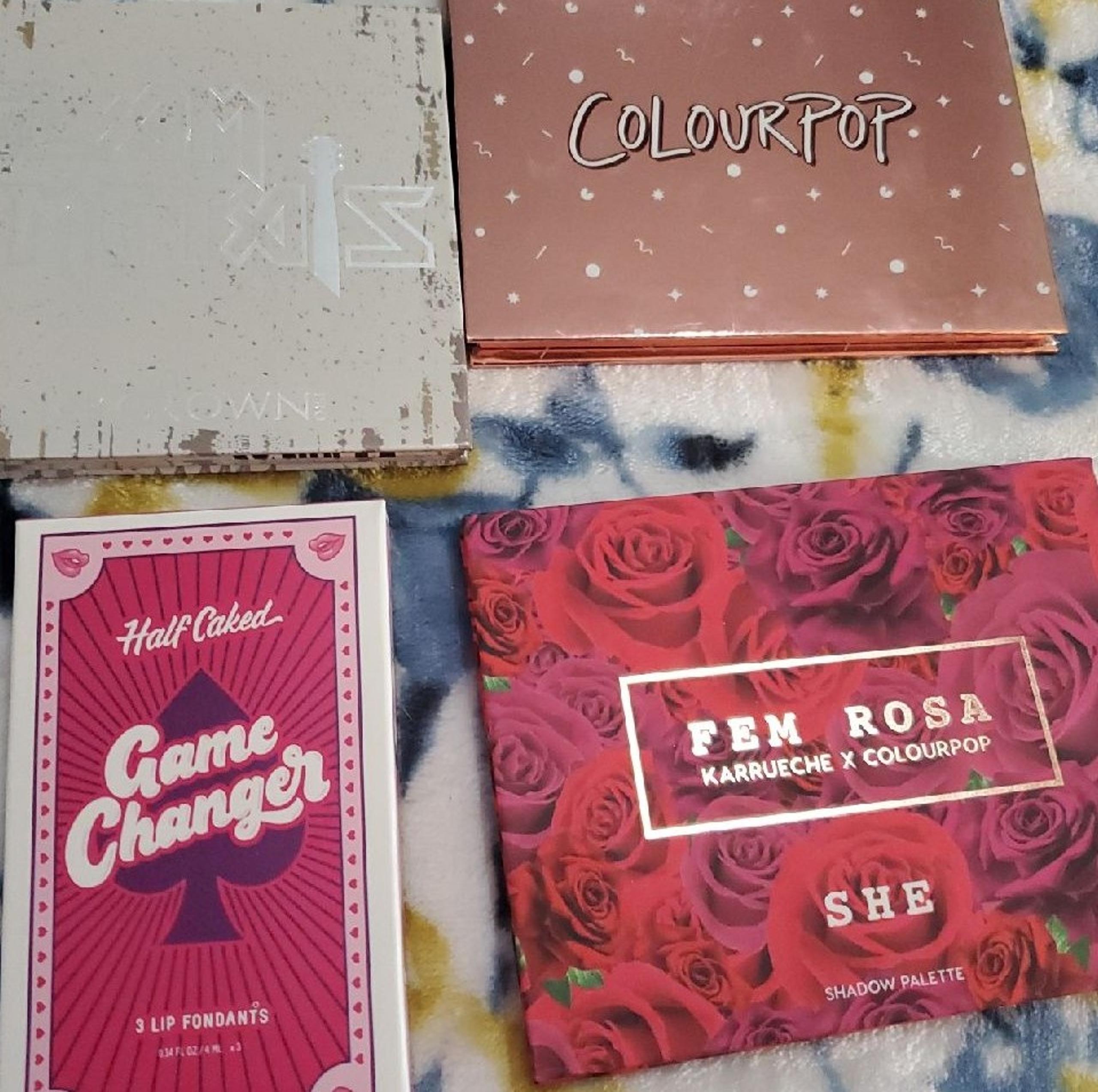 Lot of makeup
