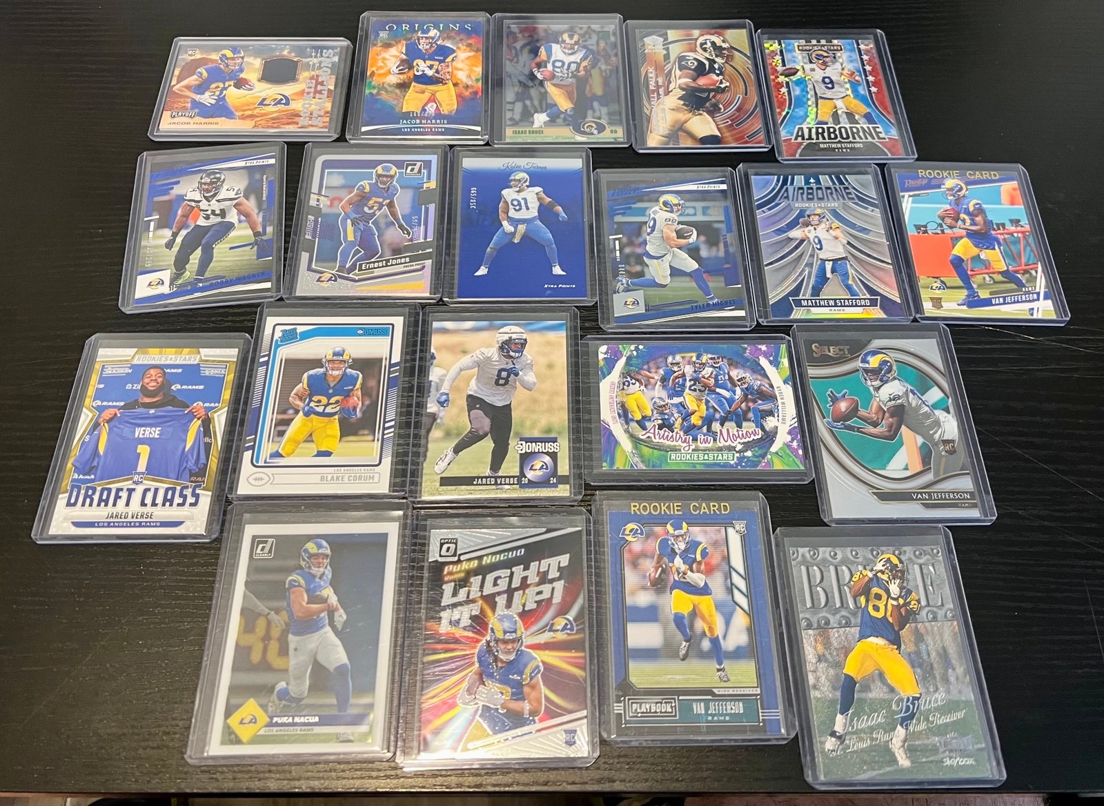 Los Angeles Rams Team 100+ card Lot RC's, RC Parallels, Vet Inserts & Parallels