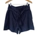 White House black market 5-Inch Stripe Paperbag Shorts