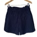 White House black market 5-Inch Stripe Paperbag Shorts