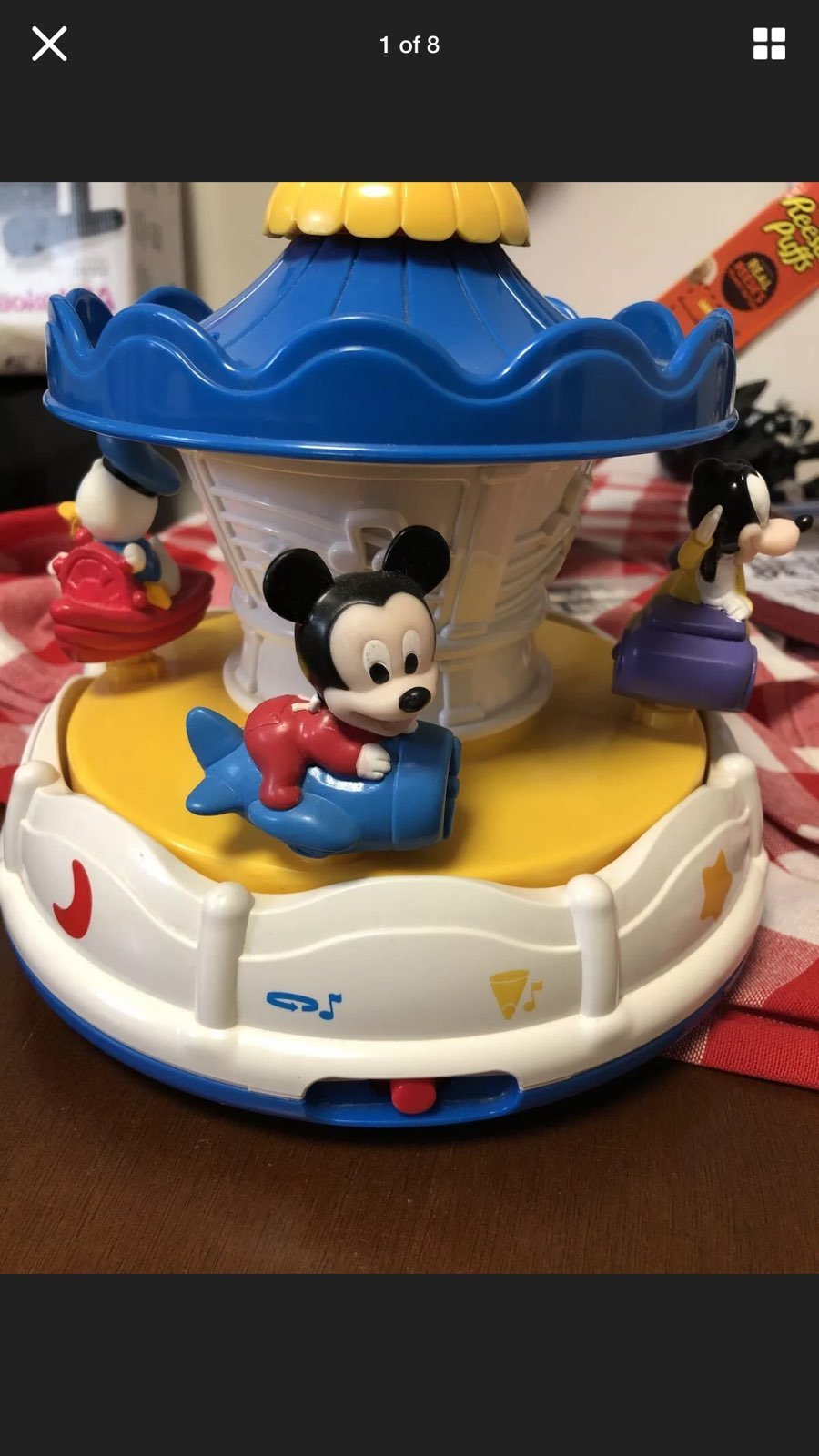 Unique DISNEY'S RARE Musical Merry Go