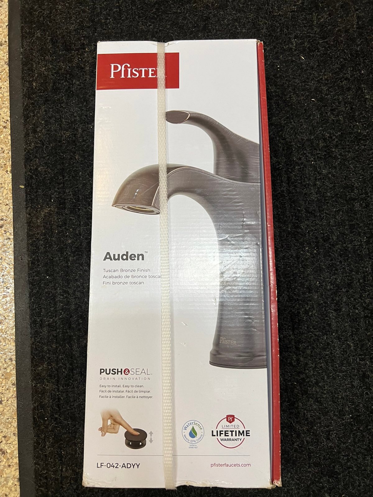 Auden single control bathroom faucet