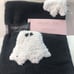 Rachel Zoe Black Ghost Blanket Throw Halloween NWT