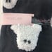 Rachel Zoe Black Ghost Blanket Throw Halloween NWT