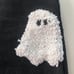 Rachel Zoe Black Ghost Blanket Throw Halloween NWT