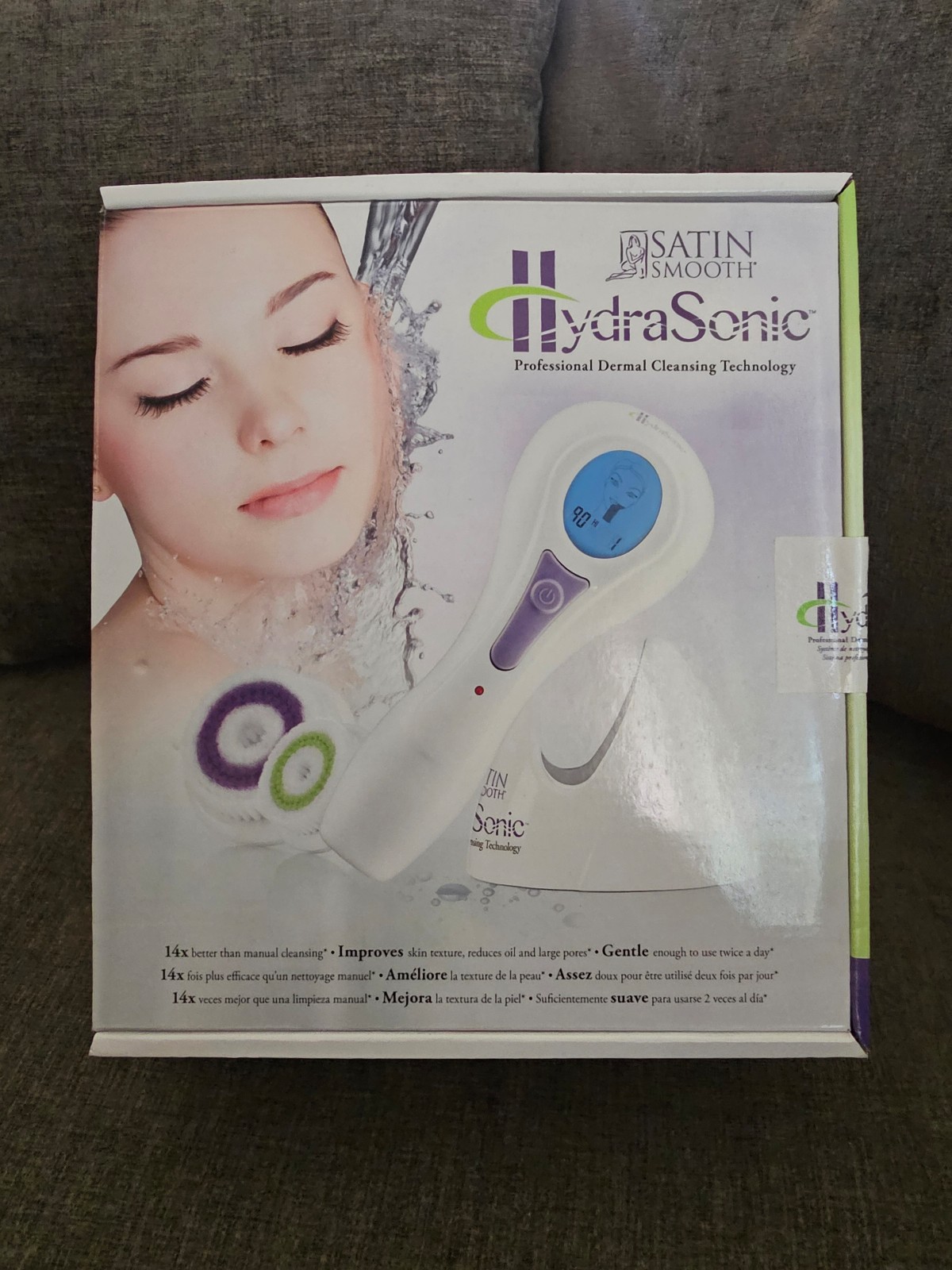 Satin Smooth Hydrasonic Professional Dermal Cleansing Technology Kit