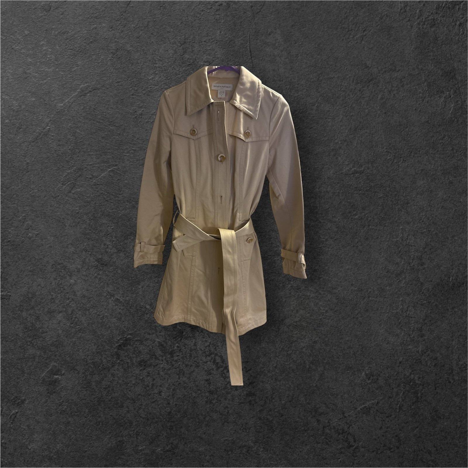 Banana Republic Tan Trench Coat new with tags (S)
