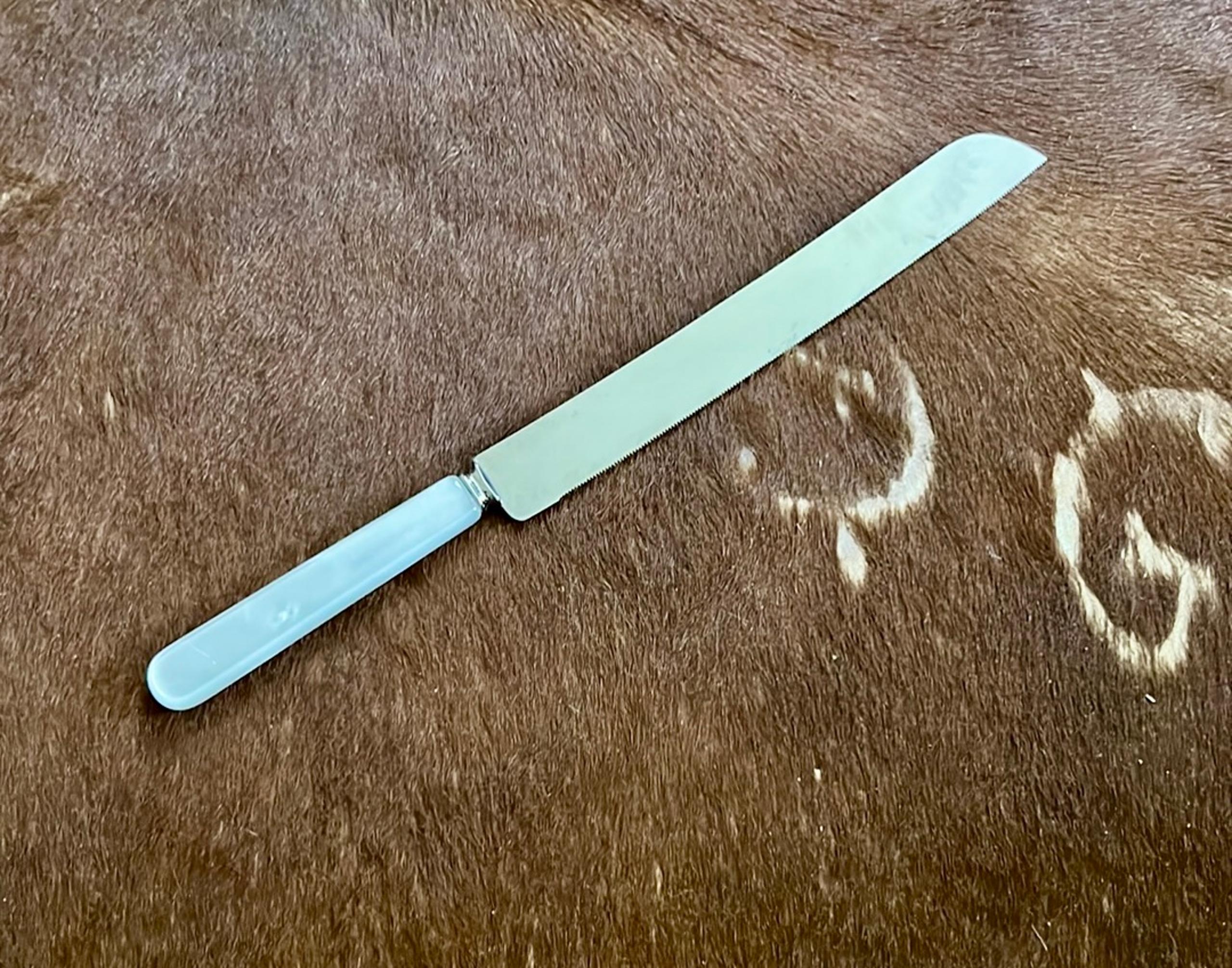 Vintage Sheffield England Stainless Steel Wedding Cake Knife