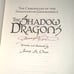 THE SHADOW DRAGONS SIGNED JAMES A OWEN