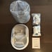 Cat Water Fountain Compatible with BRITA Filter,Wireless Pet Fountain Battery Op