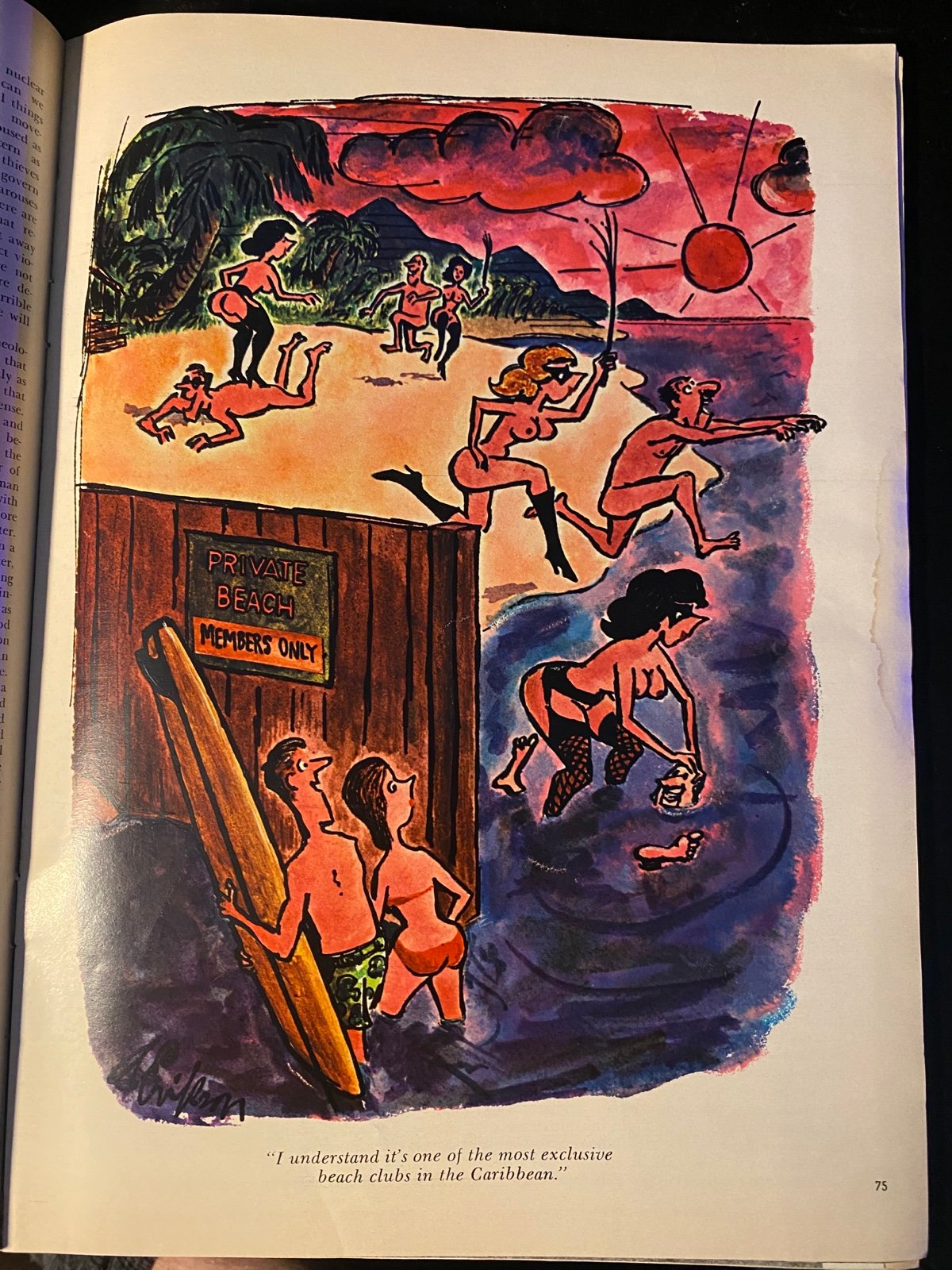 Print from playboy