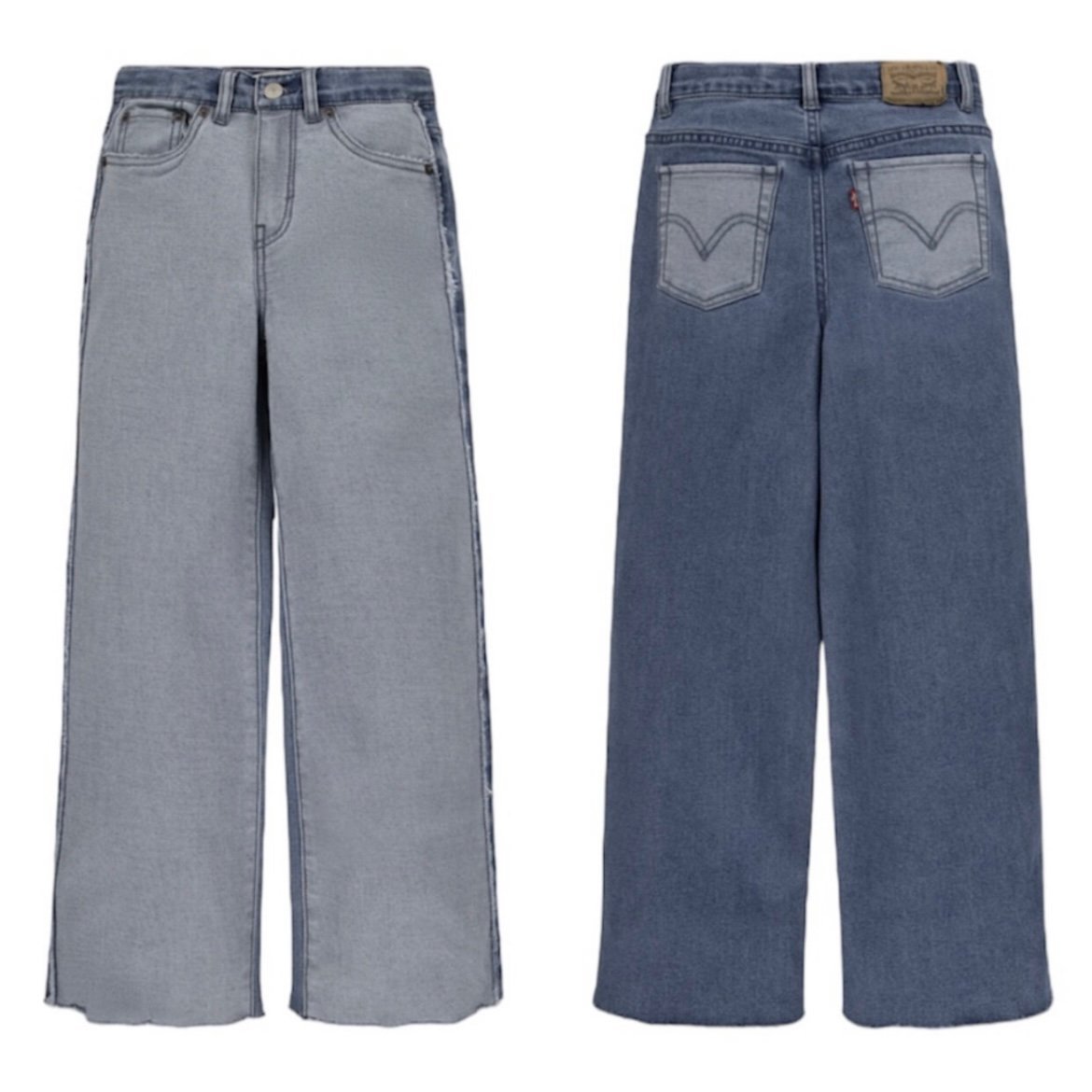 NEW! Levi's Inside Out '94 Baggy Wide Leg 12y