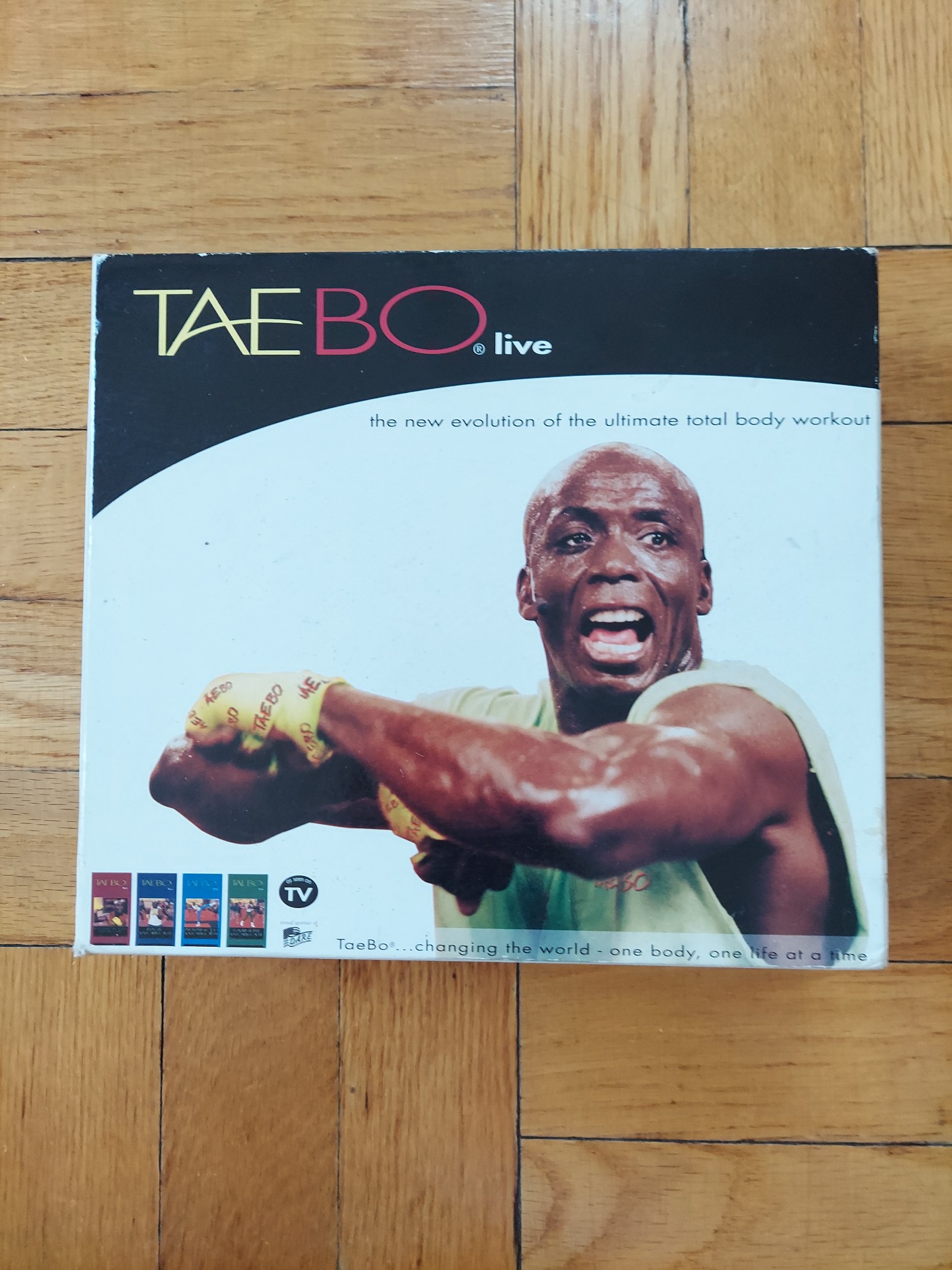 Taebo Live 4 VHS tape set