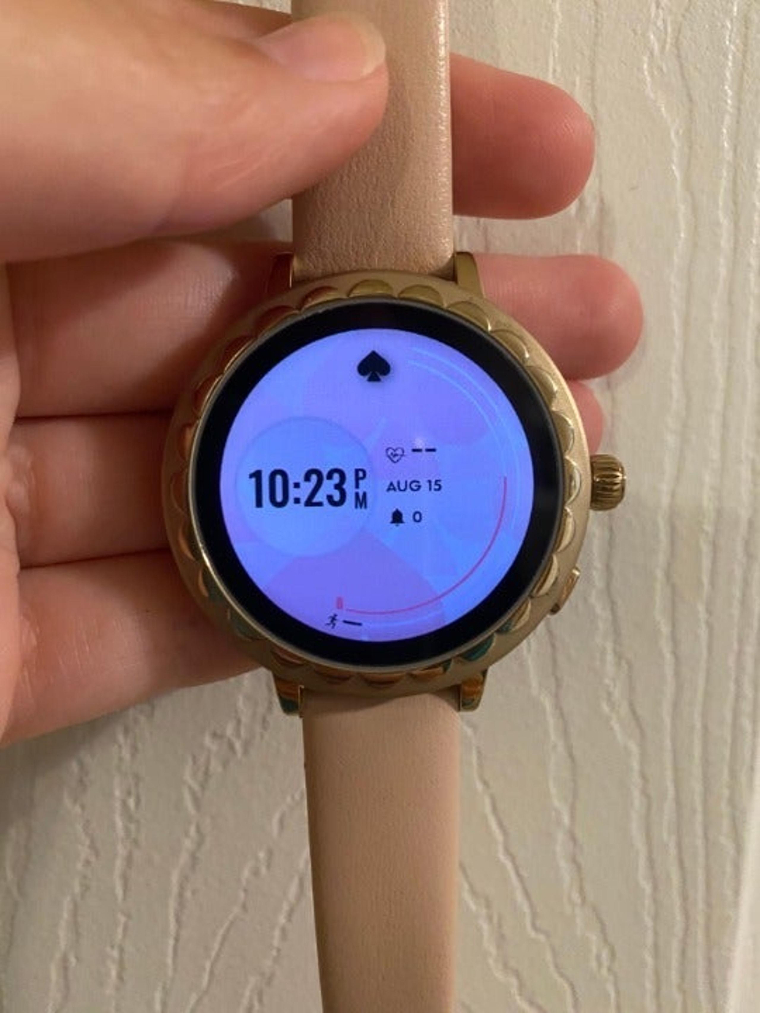 Rose Gold Kate Spade Smart Watch