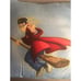 Vintage HTF 2 -2000 Harry Potter Throw Pillows. Harry Flying/playing Quidditch