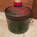 Cleveland Metal Products Co. Kerosene Glass Jug. Dated Circa 1920. Made in USA.