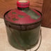 Cleveland Metal Products Co. Kerosene Glass Jug. Dated Circa 1920. Made in USA.