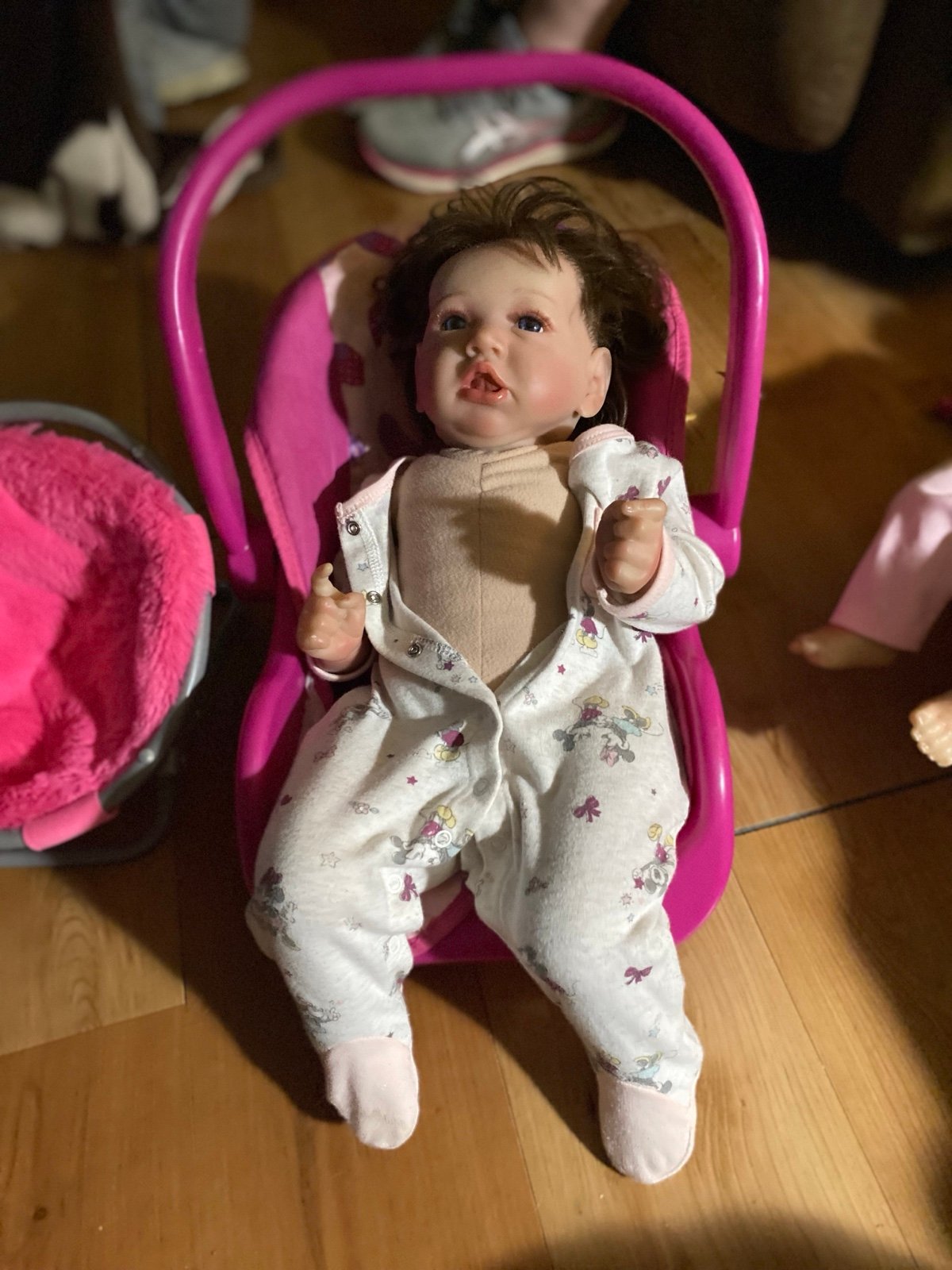 Unbranded, reborn, doll, silicone, arms, legs, and head