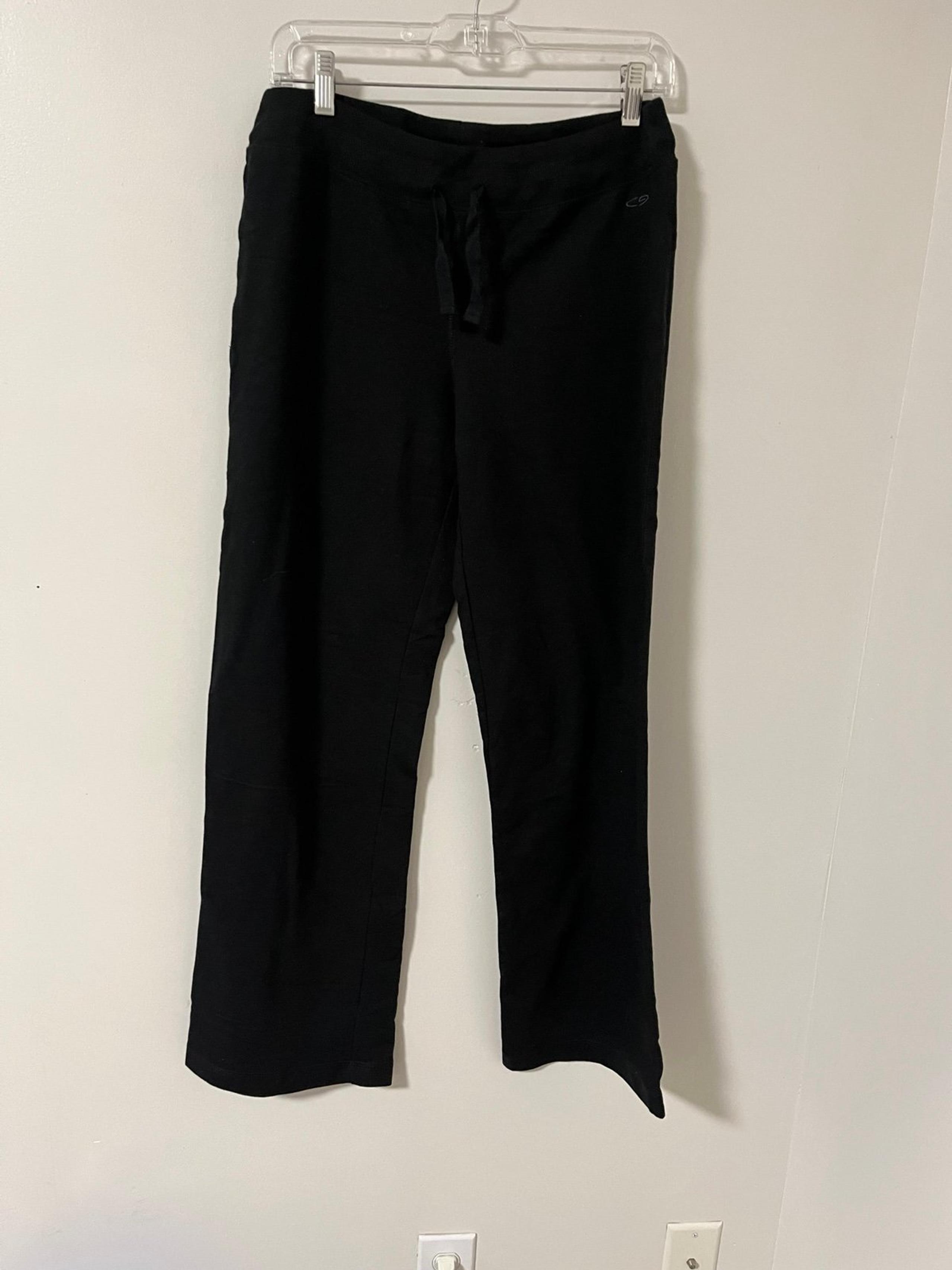 Women’s Champion Black Pants Cotton Size Medium