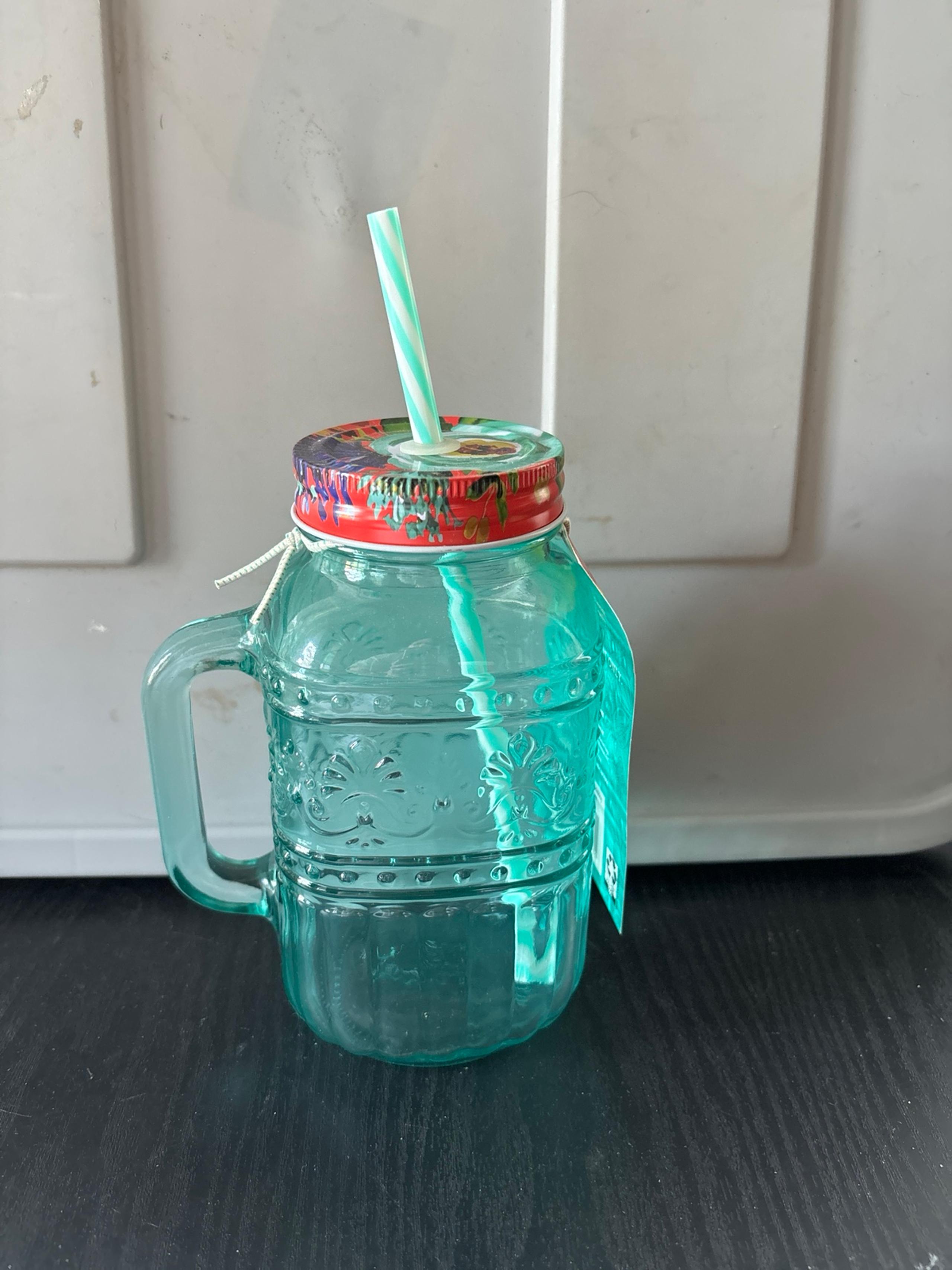 Pioneer Woman drinking glass