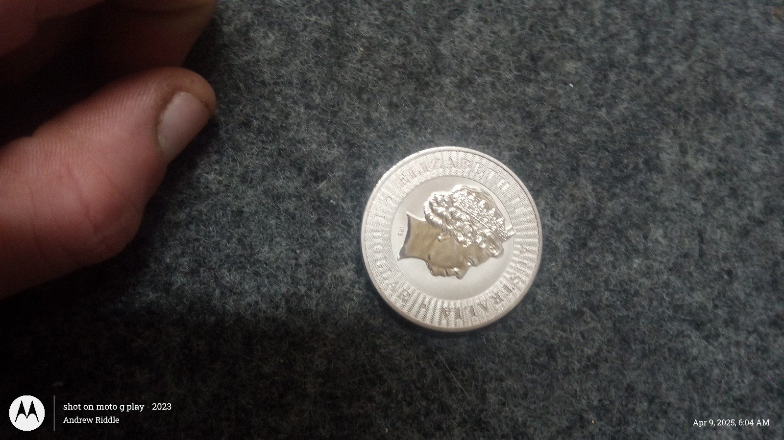 Coin 2016 Australian silver Kangaroo