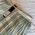 Toccin NY Skirt Silky pleated mint plaid XS nwt 395