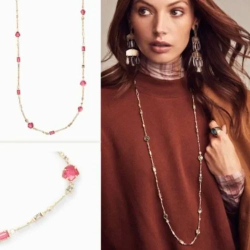 NWT Kendra Scott Yazmin Long Necklace