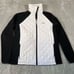 L-RL Active Women's Jacket Sz S Black Quilted Fleece Full-Zip Casual