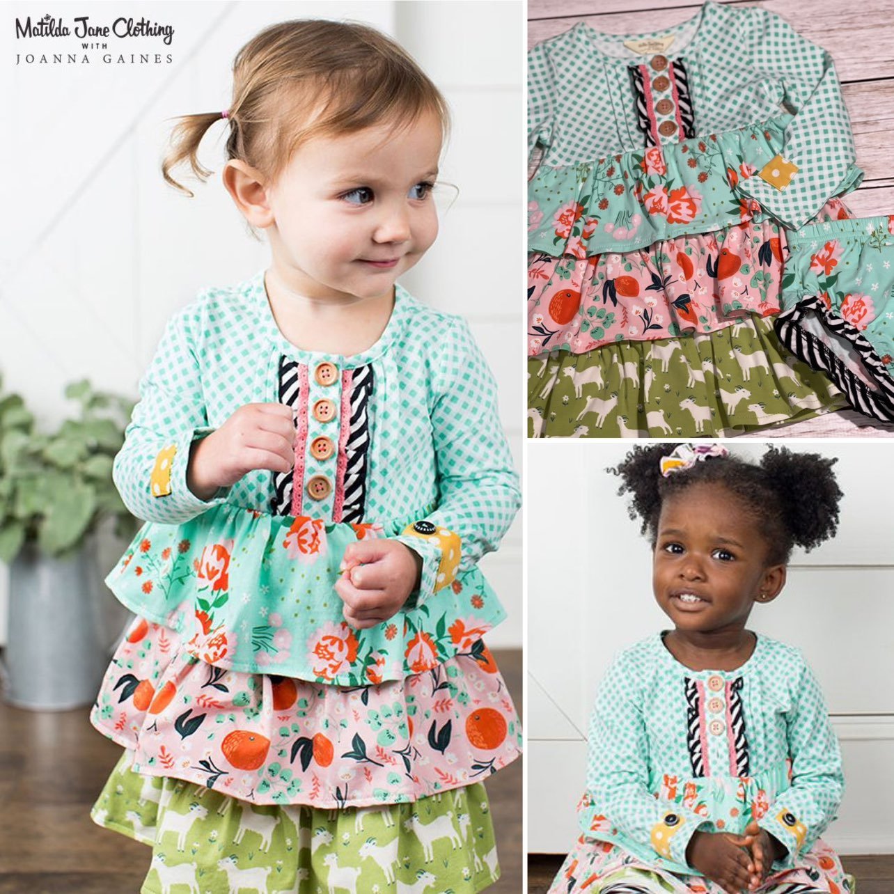 Matilda Jane Joanna Gaines Seedling set 12-18M