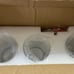3-Light Vanity Light, Brushed Nickel Bathroom Lighting Fixtures Over Mirror