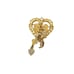 Kirks Folly Heart Cherub Dangle Moon Stars Brooch