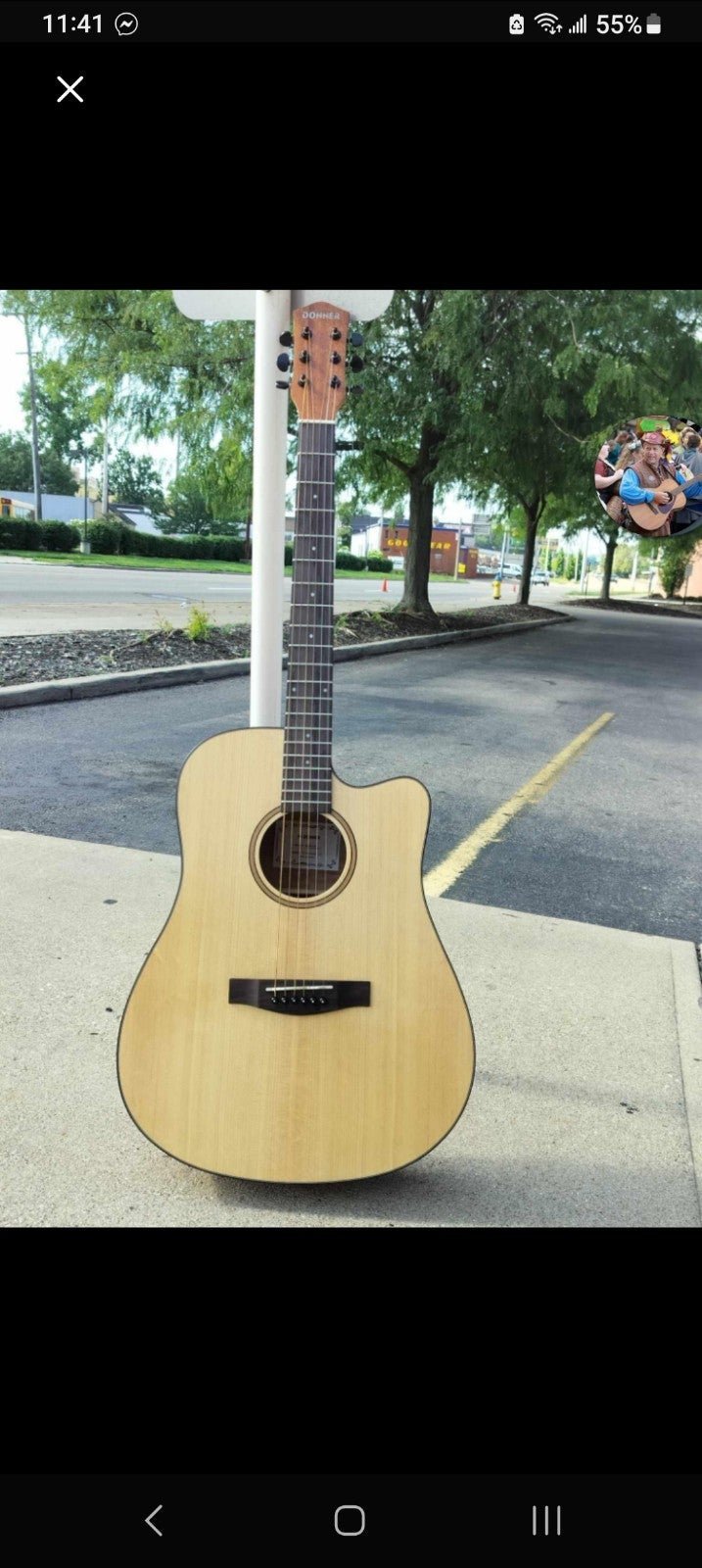 Acoustic Guitar with case