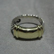 David Yurman 14K 925 Metro Classic Ring