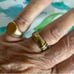 David Yurman 14K 925 Metro Classic Ring