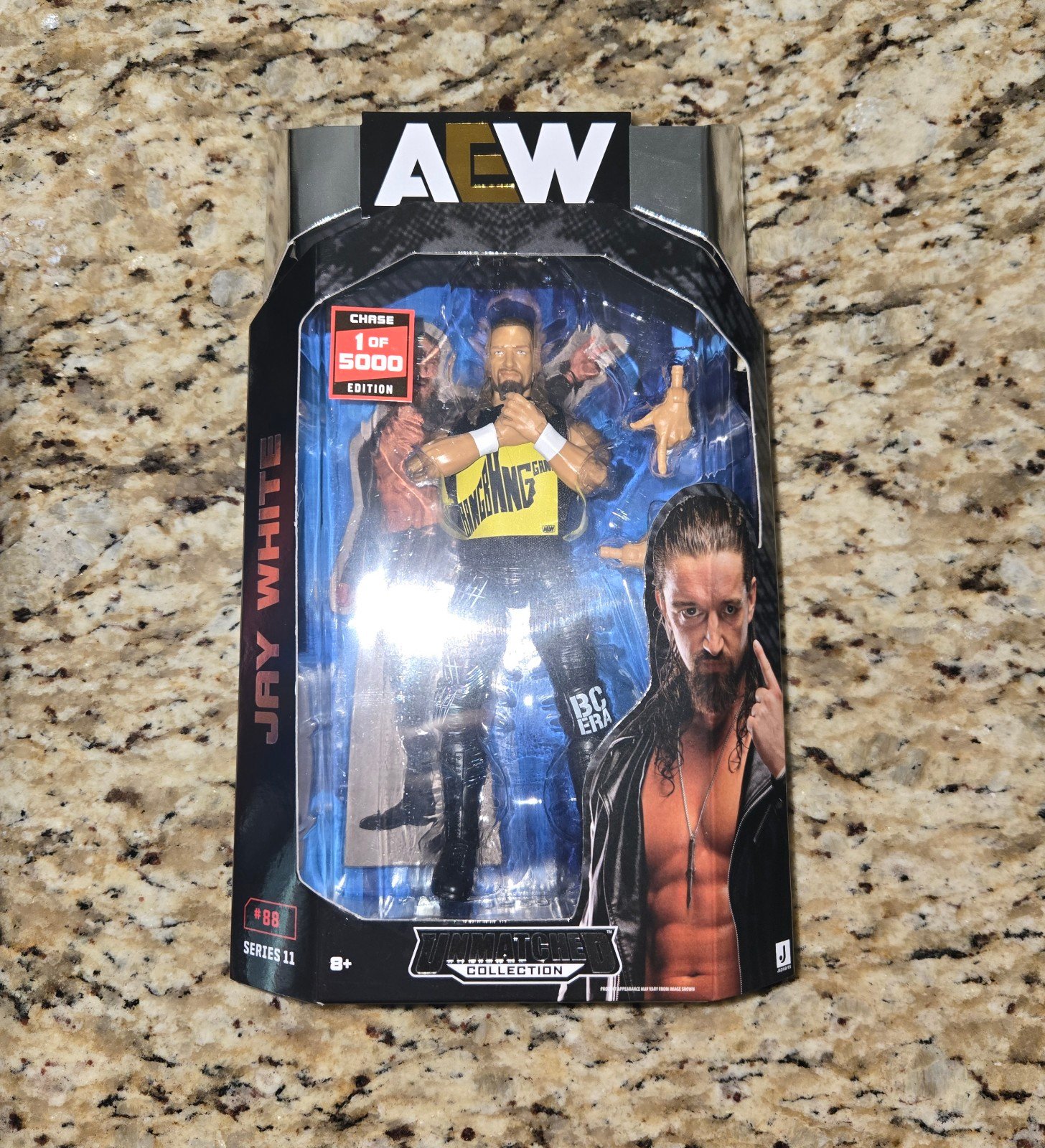 AEW Unmatched Collection Jay White Chase Figure 1 of 5000