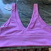 lululemon Align V-neck bra 12 A/B dahlia mauve New