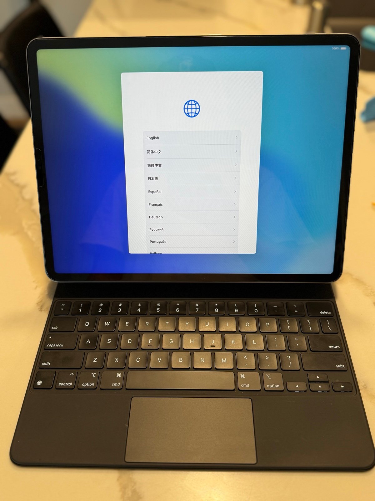 IPad Pro 12.9” 256 GB 6th gen w/ Magic Keyboard & 2 Apple Pencils