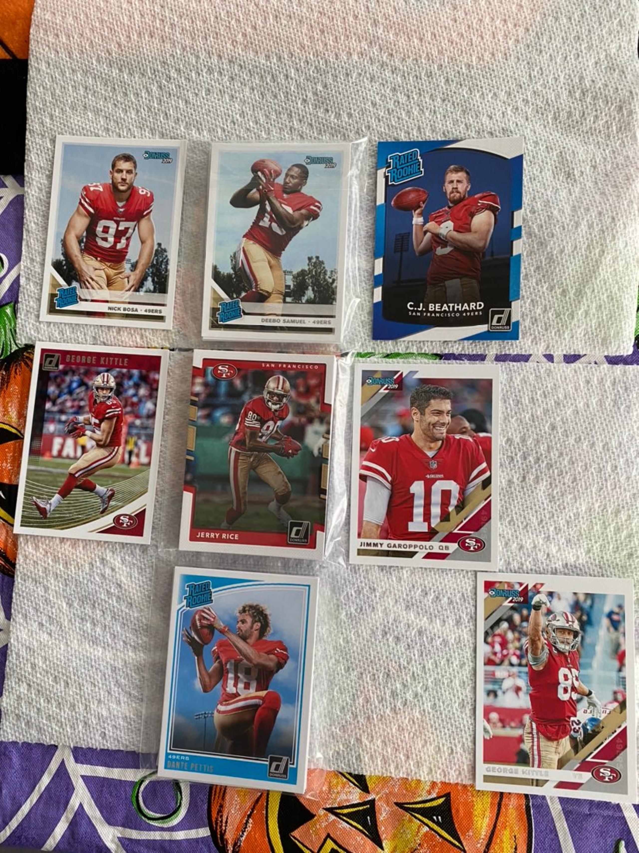 2017-19 San Fran 49er sets #giftidea