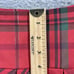 Disney Store Maxi Skirt Women Extra Small Tartan Plaid Taffeta Lined Holiday
