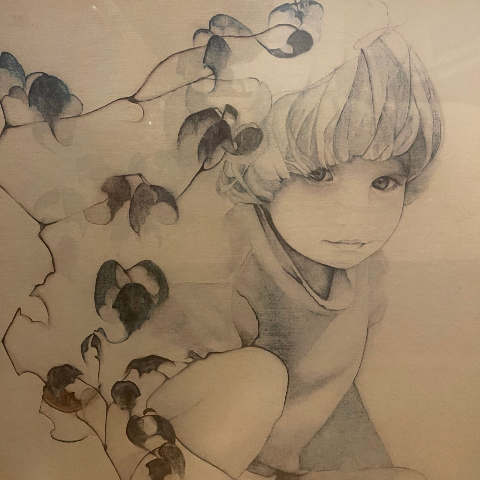Christine Rosamond 1970s Art Lithograph