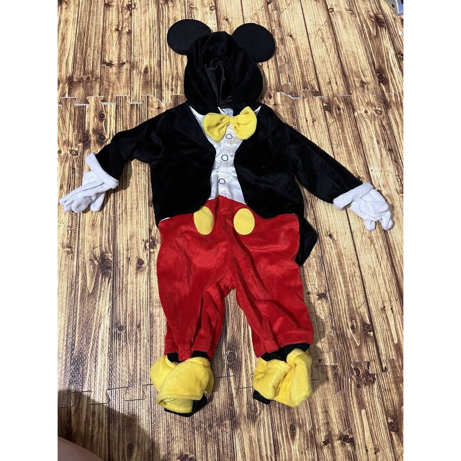 Mickey Mouse Baby Costume Disney Complete Outfit 9m Baby