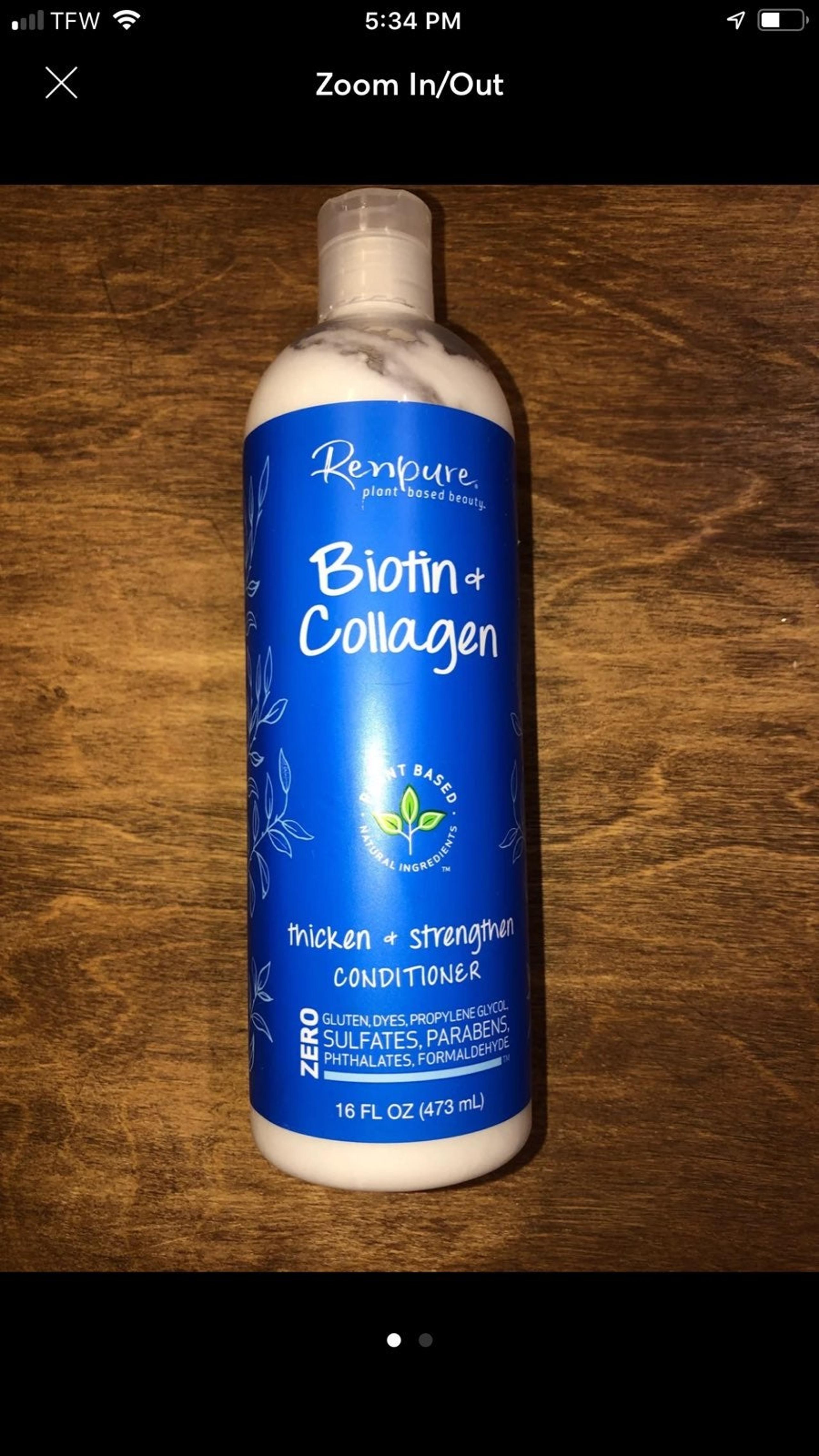 Renpure biotin & collagen thicken & stre