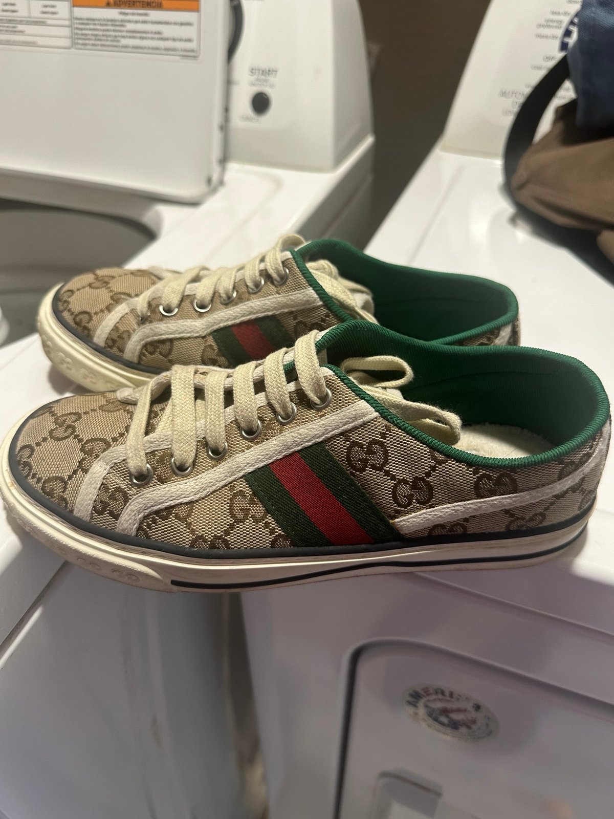 WOMEN'S GG GUCCI TENNIS 1977 SNEAKER