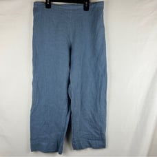 Bryn Walker new linen capri pants lagenlook size L