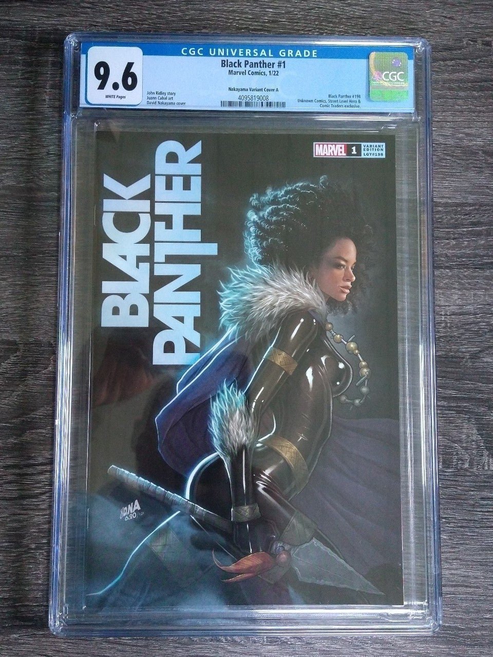 CGC 9 .6 BLACK PANTHER #1