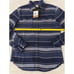 90 Mens The North Face Organic Fiber Arroyo Blue Flannel Button Shirt Small
