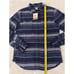 90 Mens The North Face Organic Fiber Arroyo Blue Flannel Button Shirt Small