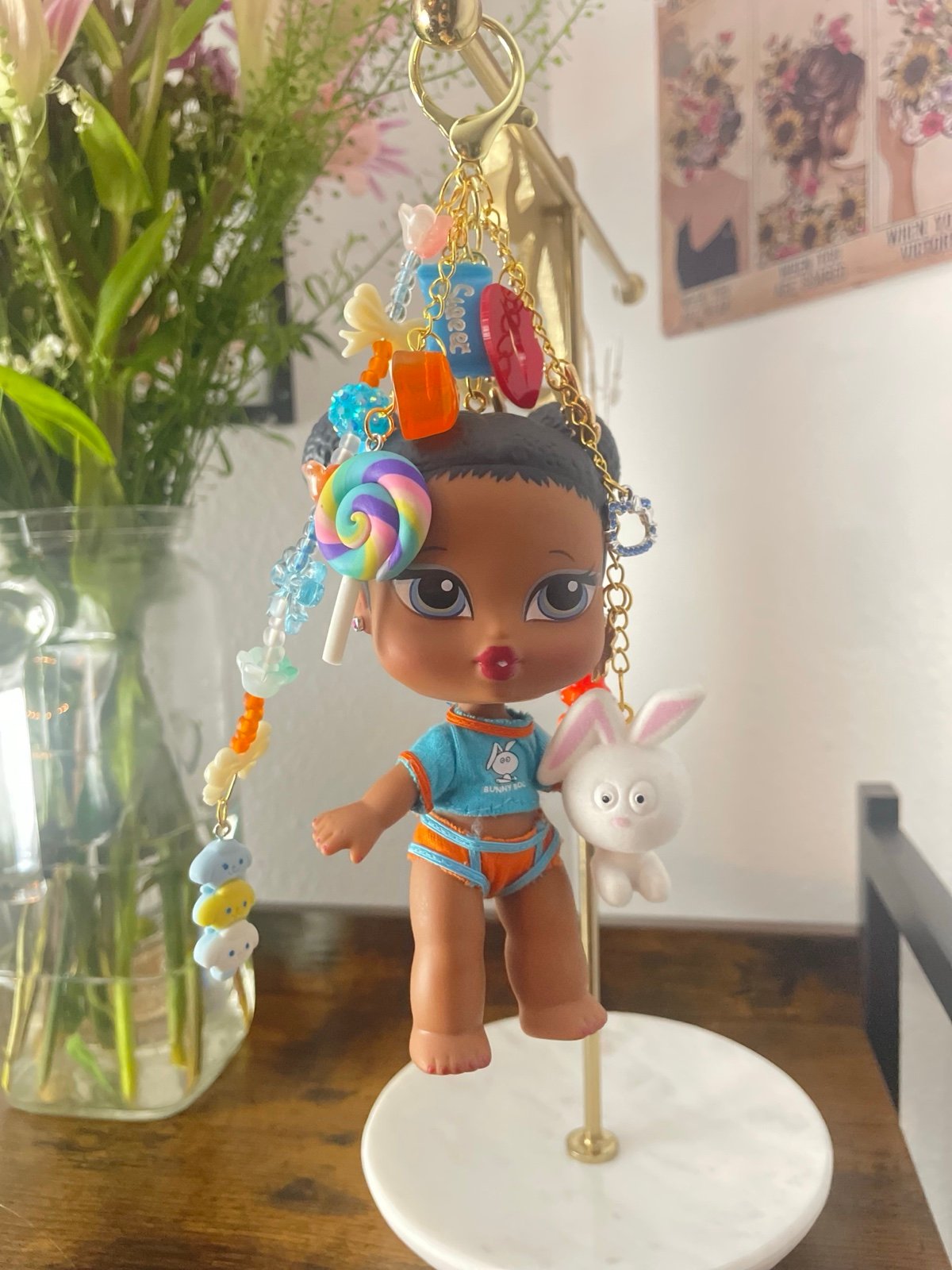 Custom Bratz Keychain