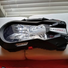 Black Spider-XT Tactical Wireless Helicopter Used Battery AA no incluided